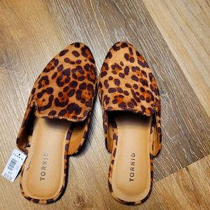 Torrid leopard loafer 8.5